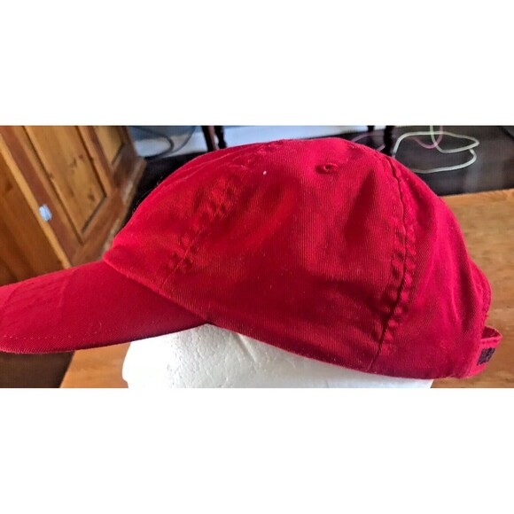 Maryland Terrapins Hat Starter Embroidered Logo Red Strapback Terps University - Picture 5 of 11